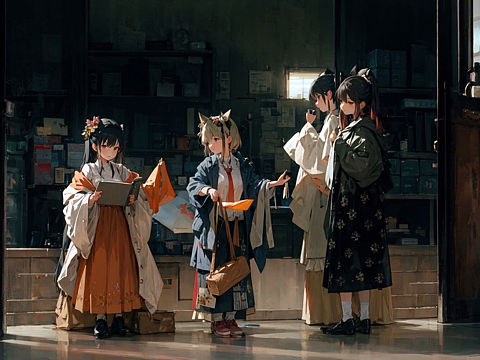 最近用真人照片跑的ai图