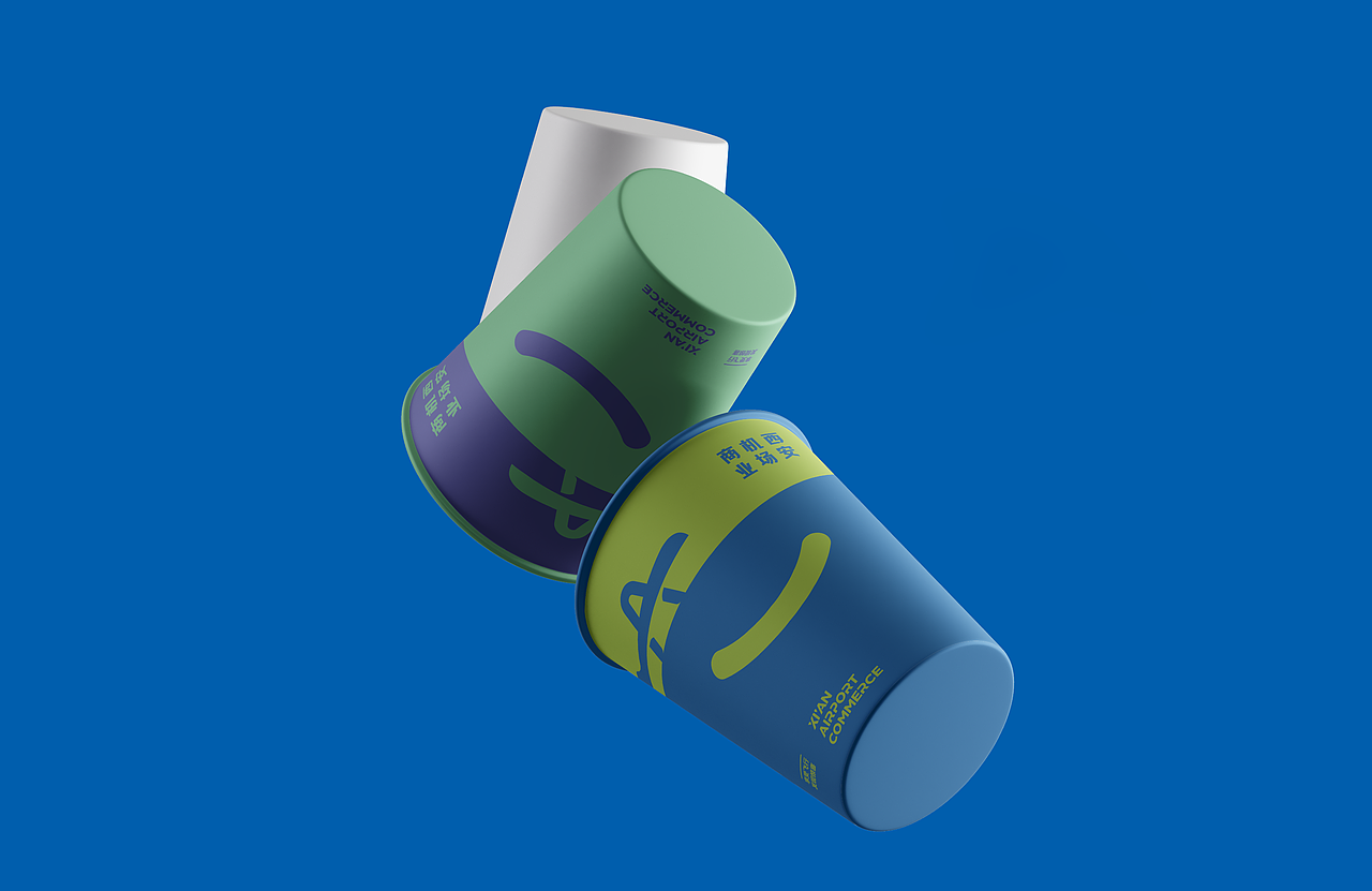蜜蜂原创｜西安机场商业品牌形象设计（图ZMjM4MDU2NTE2） - 品牌 - 站酷设计师蜜蜂艺术设计原创素材 - 站酷ZCOOL