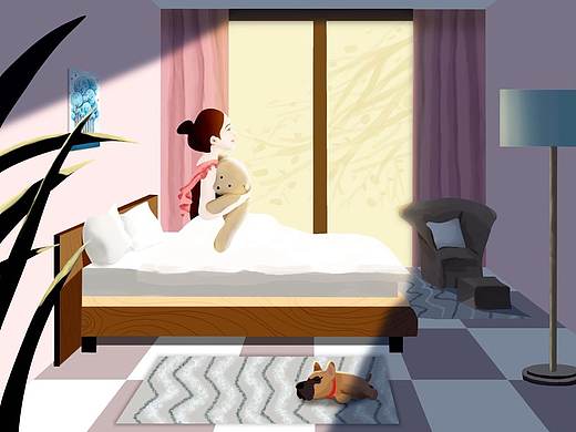 个人原创手绘插画(个人主页-ZNTQwOTAyNTI=) - 创作习作 - 站酷设计师小北一个原创素材 - 站酷ZCOOL