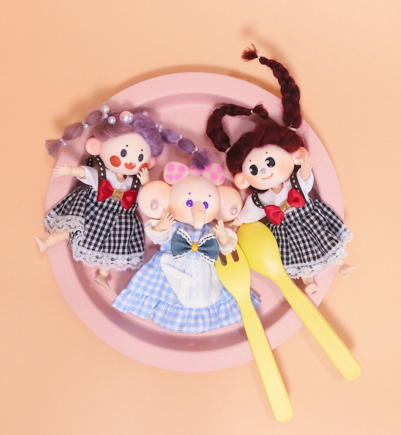 SourSoda叹酸制造所原创ob11粘土娃娃展示（图ZMjIyMDEwMTcy） - 手办/模玩 - 站酷设计师壹原二九原创素材 - 站酷ZCOOL