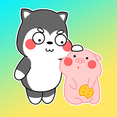 阿哈，单纯的小可爱动态表情包上架预告（图ZMTAyNDg5NDEy） - 网络表情 - 站酷设计师小小黄小小原创素材 - 站酷ZCOOL