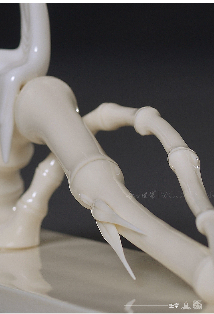 【吾心道场】 吾心禅境系列之闻蝉  线香插 陶瓷艺术香道空间摆件