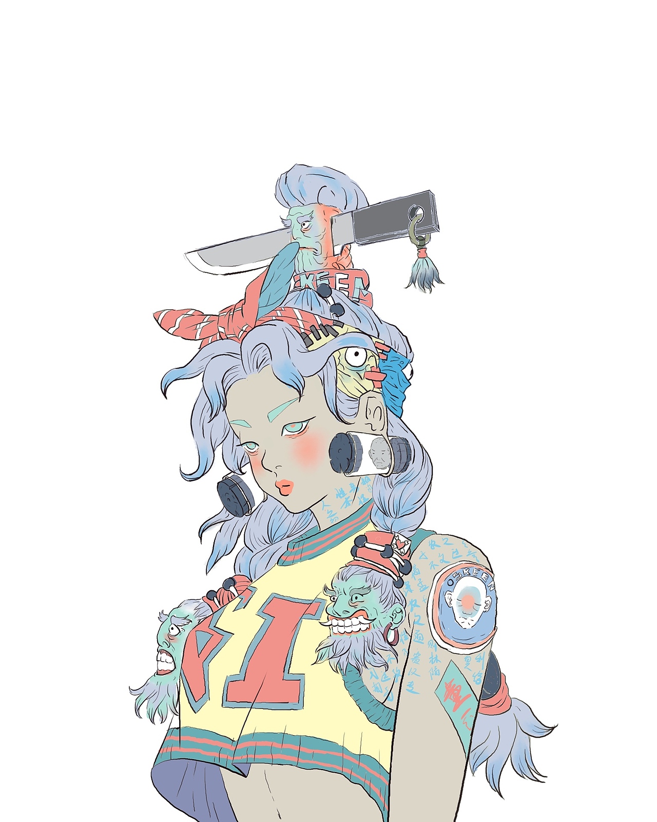 无（图ZMjExNzc0MjAw） - 艺术插画 - 站酷设计师Dongyihan75原创素材 - 站酷ZCOOL