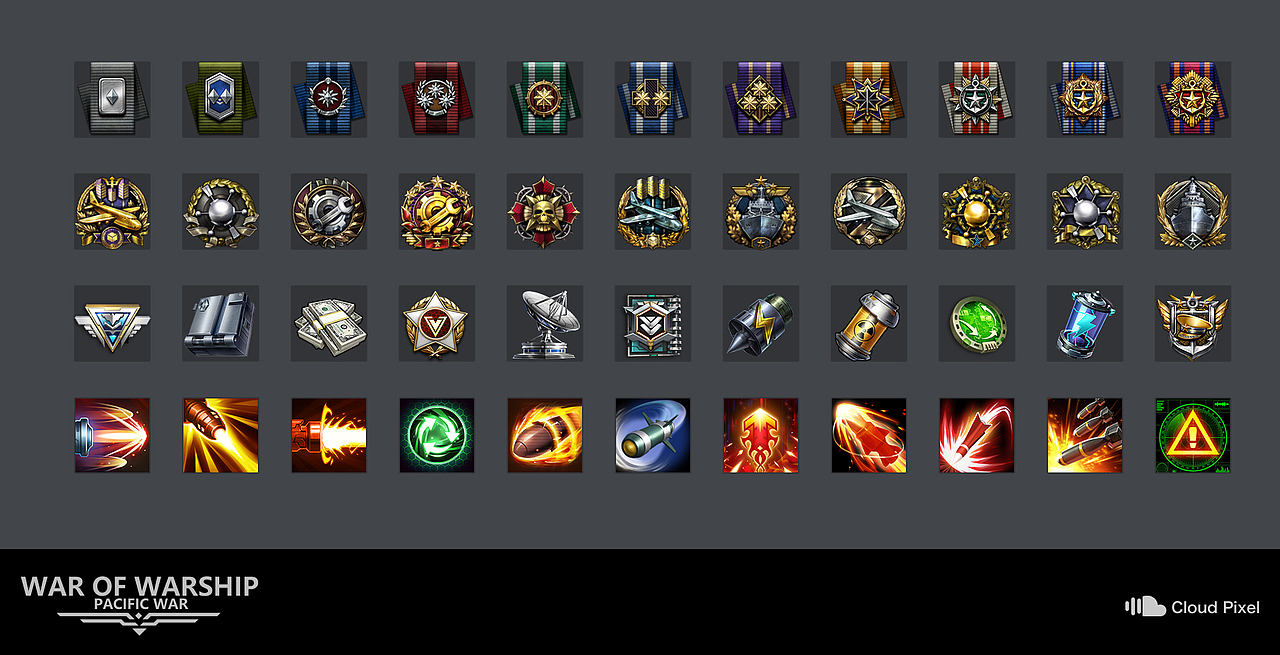 warship（图ZMjE1NjA2ODI4） - 图标 - 站酷设计师CloudPixel原创素材 - 站酷ZCOOL