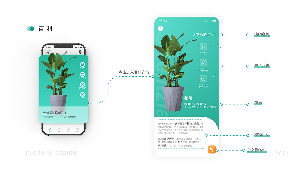 一棵 | 轻社交 植物养护APP（图ZMjczNTM1OTc2） - APP界面 - 站酷设计师不加糖丫原创素材 - 站酷ZCOOL