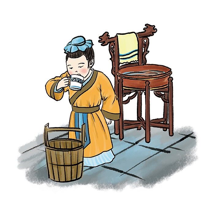 幼儿教育，国学幼儿用书插画，国画风。（图ZNTQ2ODkxNjA=） - 儿童插画 - 站酷设计师xiaohulu原创素材 - 站酷ZCOOL