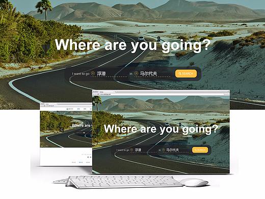 旅游网站包装