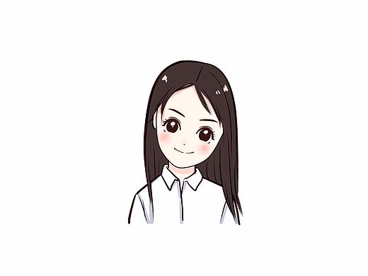 一个小丫头