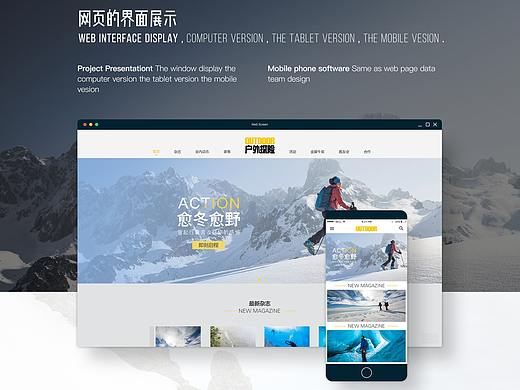 网页展示