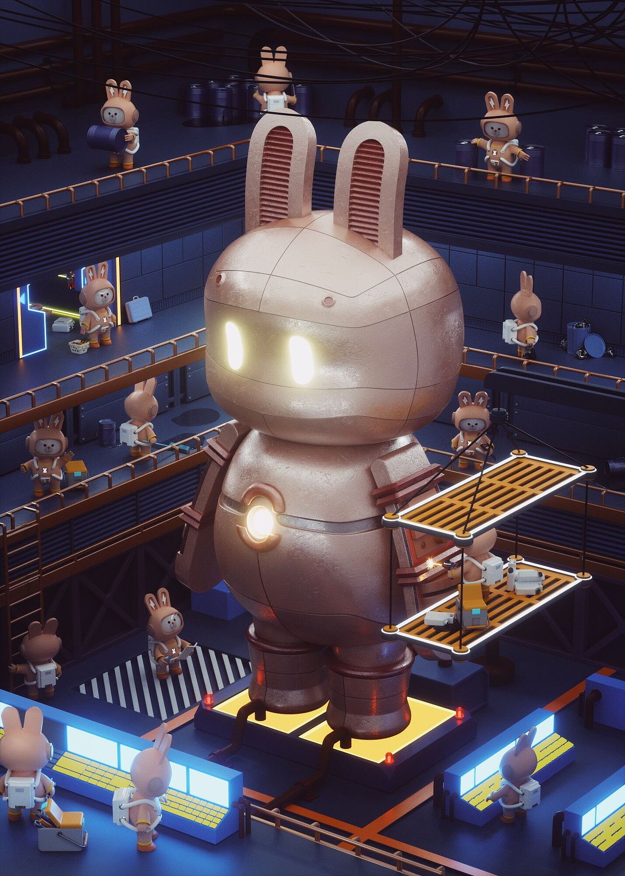 OC第十四期学员作品——NiaoNiao的C4D课堂(上)