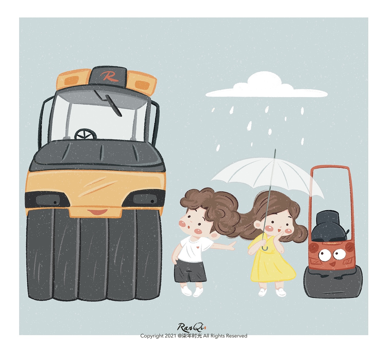 在线贩卖人间温柔/头像定制合集（图ZMjc5MjMwMDQ4） - 儿童插画 - 站酷设计师染七七Lydia原创素材 - 站酷ZCOOL