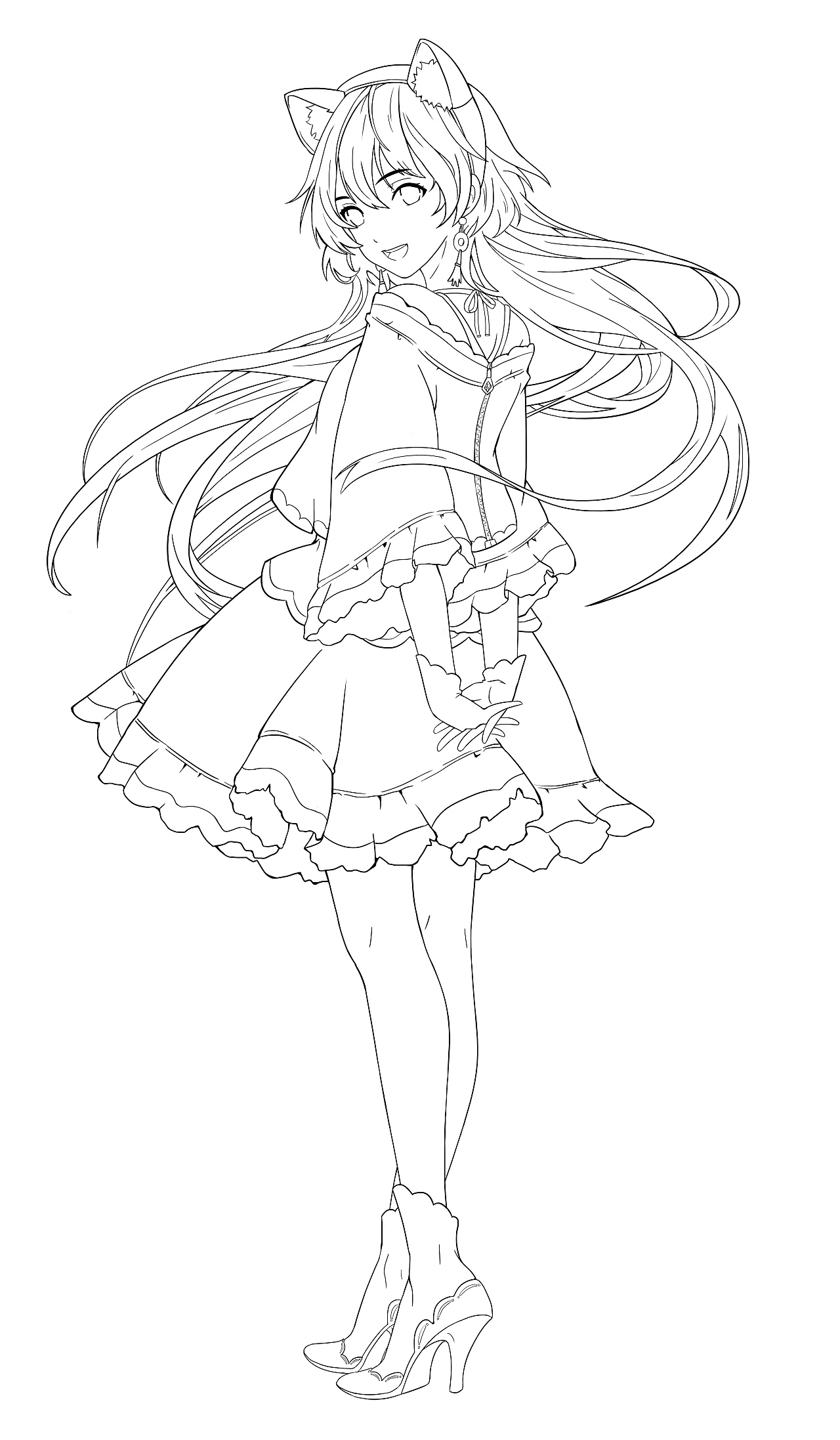 兩張二次元女生?。▓DZMjk1MDg0MTQ0） - 創(chuàng)作習作 - 站酷設(shè)計師插畫師DZ光原創(chuàng)素材 - 站酷ZCOOL