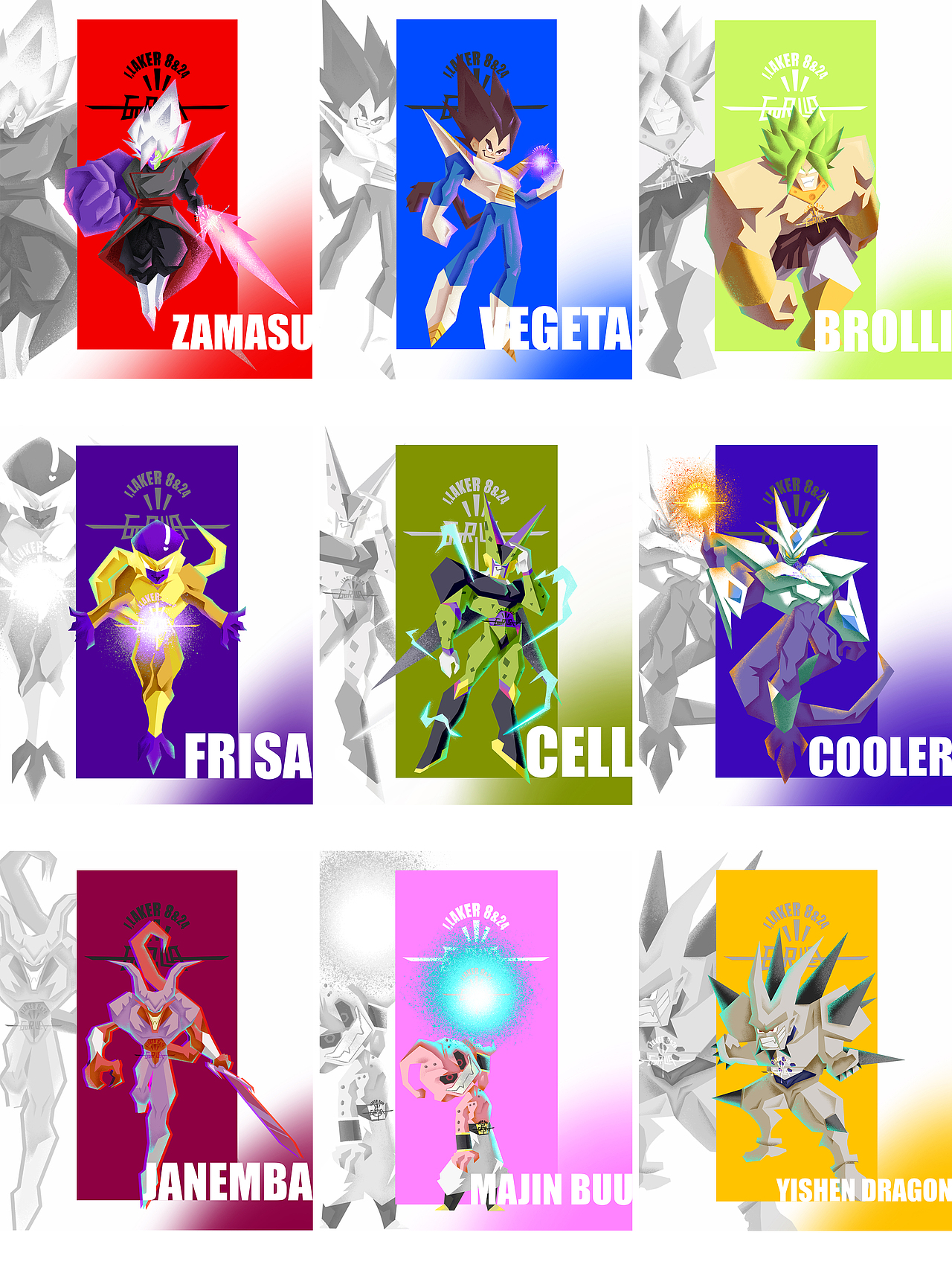 小速写练笔，第一次用一个风格画了一个系列（图ZMjk5NTI4MTMy） - 新锐潮流插画 - 站酷设计师ILaker24原创素材 - 站酷ZCOOL