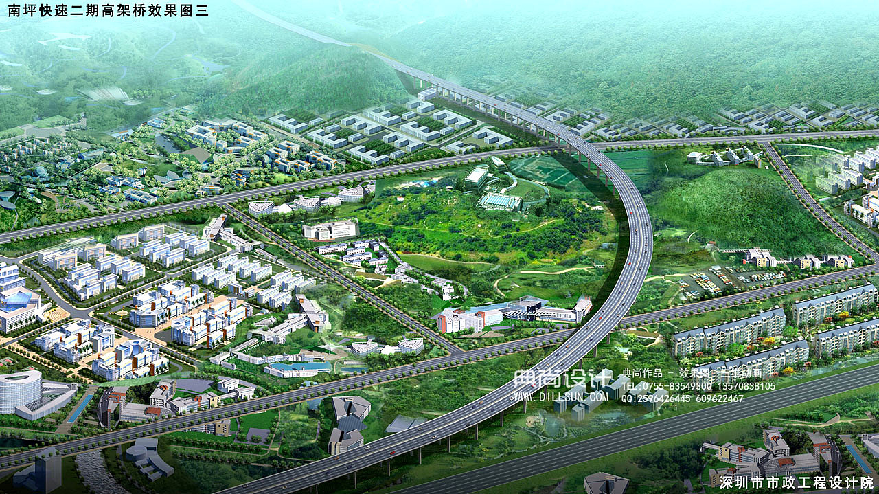 立交桥效果图4