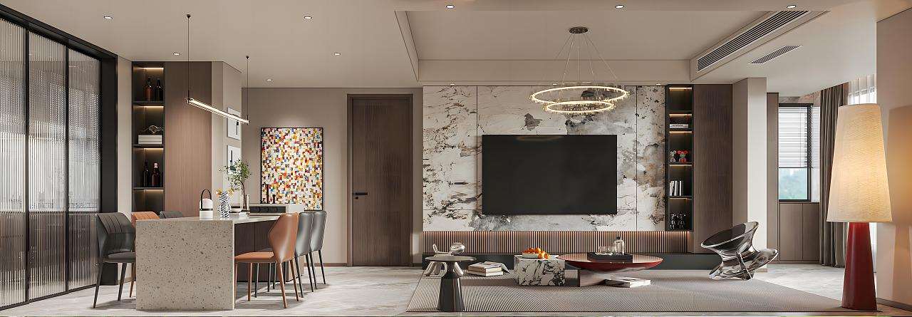 当代雅奢新贵人居（图ZMzU0NjEwMDg0） - 家装设计 - 站酷设计师大喜效果表现原创素材 - 站酷ZCOOL