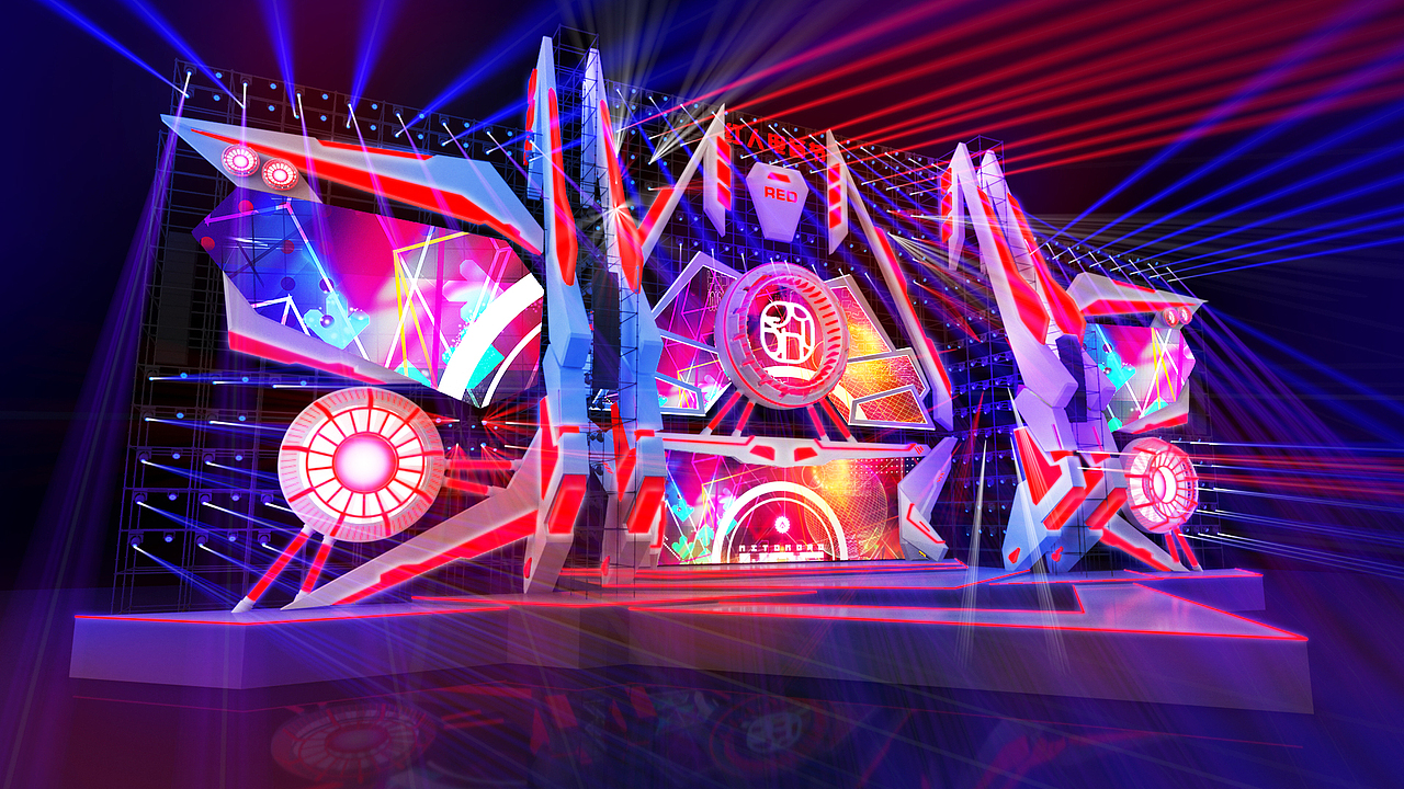 网红 舞美（图ZMzMwMTQ2ODM2） - 场景 - 站酷设计师LMN350511原创素材 - 站酷ZCOOL