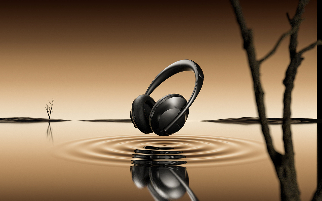 【静态渲染】静 · Bose降噪耳机