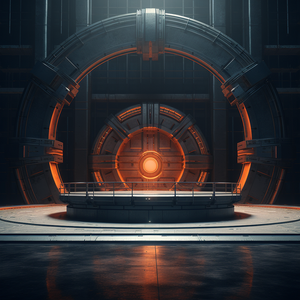 AI科技空间大场景 | 保姆教程（图ZMzQ5NTQ4Nzg0） - 品牌 - 站酷设计师狮子白原创素材 - 站酷ZCOOL