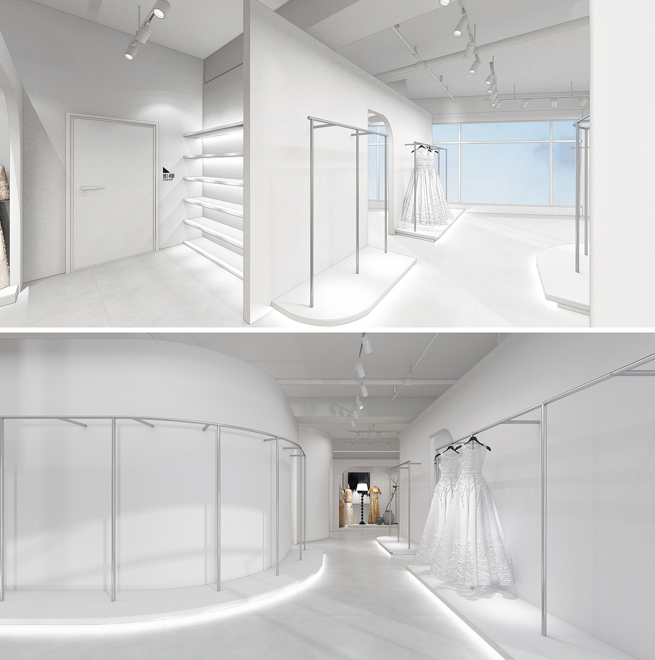 300平 | 婚纱摄影店设计