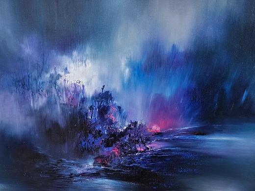 贺一珉意象油画作品