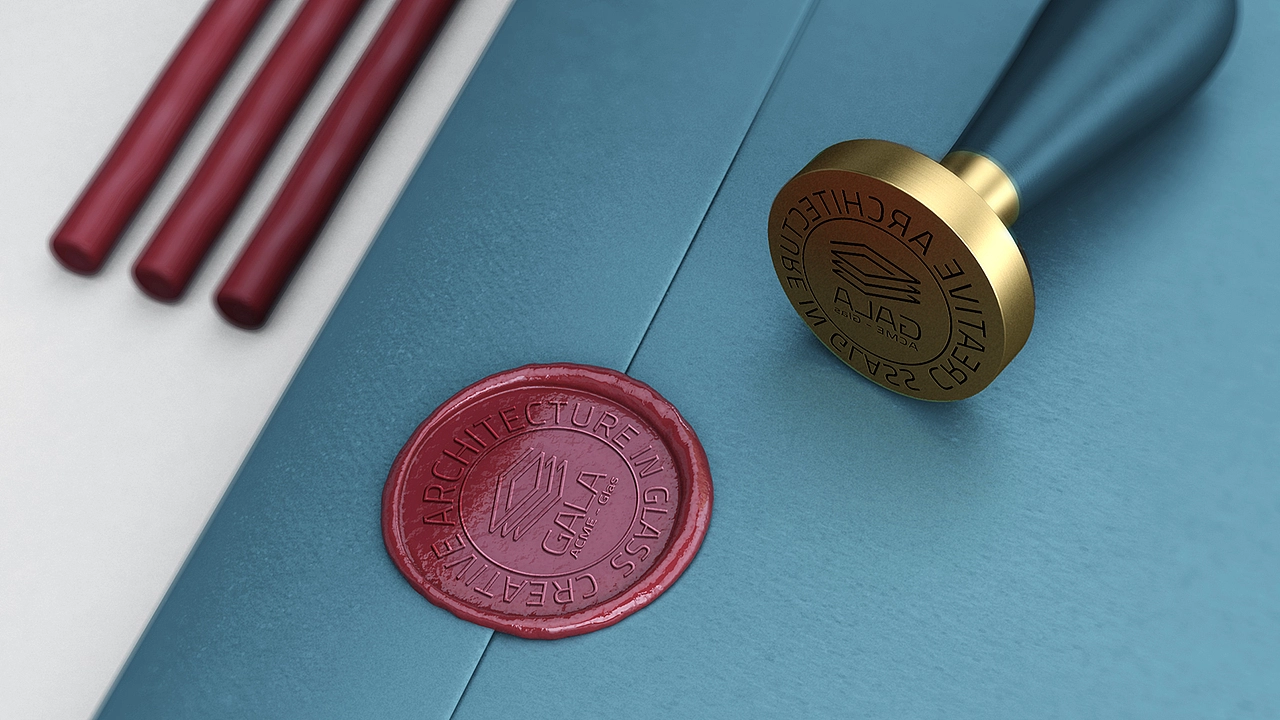 两个品牌Logo设计-玻璃/化妆品