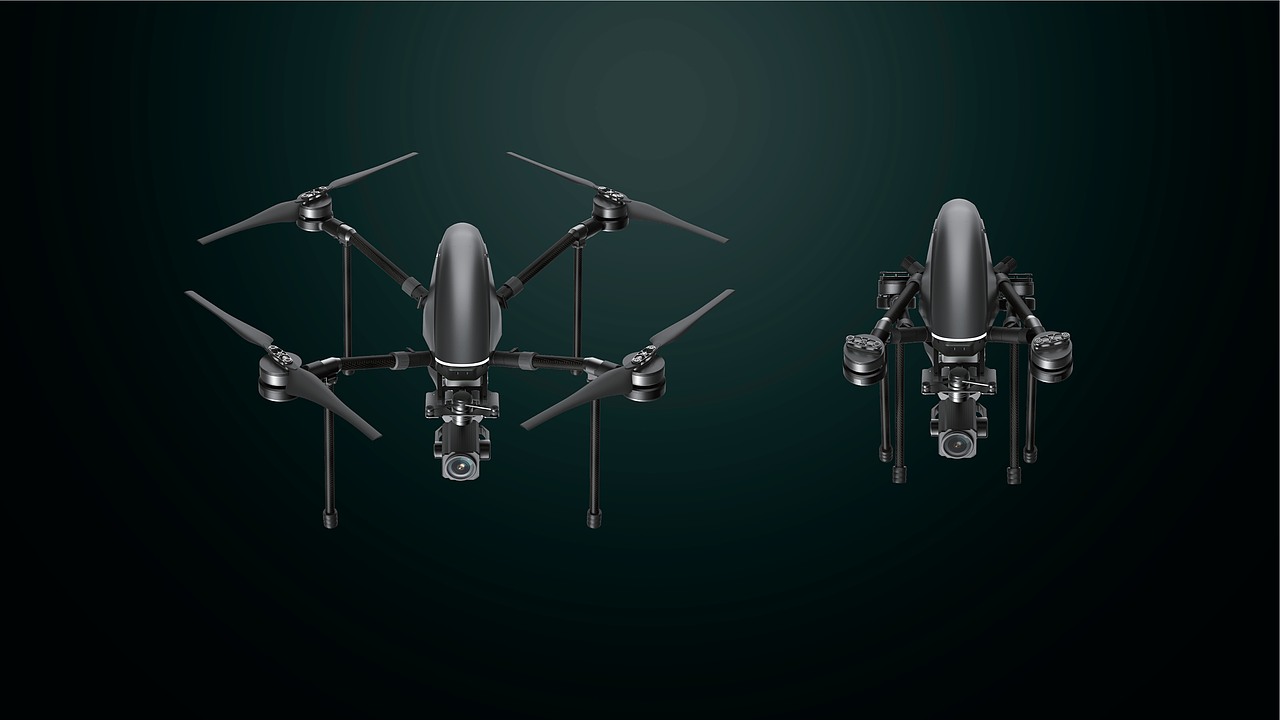 ARIES X1油电混合折叠式无人机（图ZMjgxNzEwNDA4） - 工业用品/机械 - 站酷设计师朱海遨原创素材 - 站酷ZCOOL