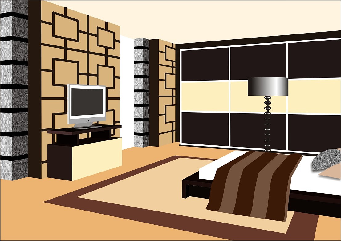 【原创】coreldraw绘制的房间,厨房,医院