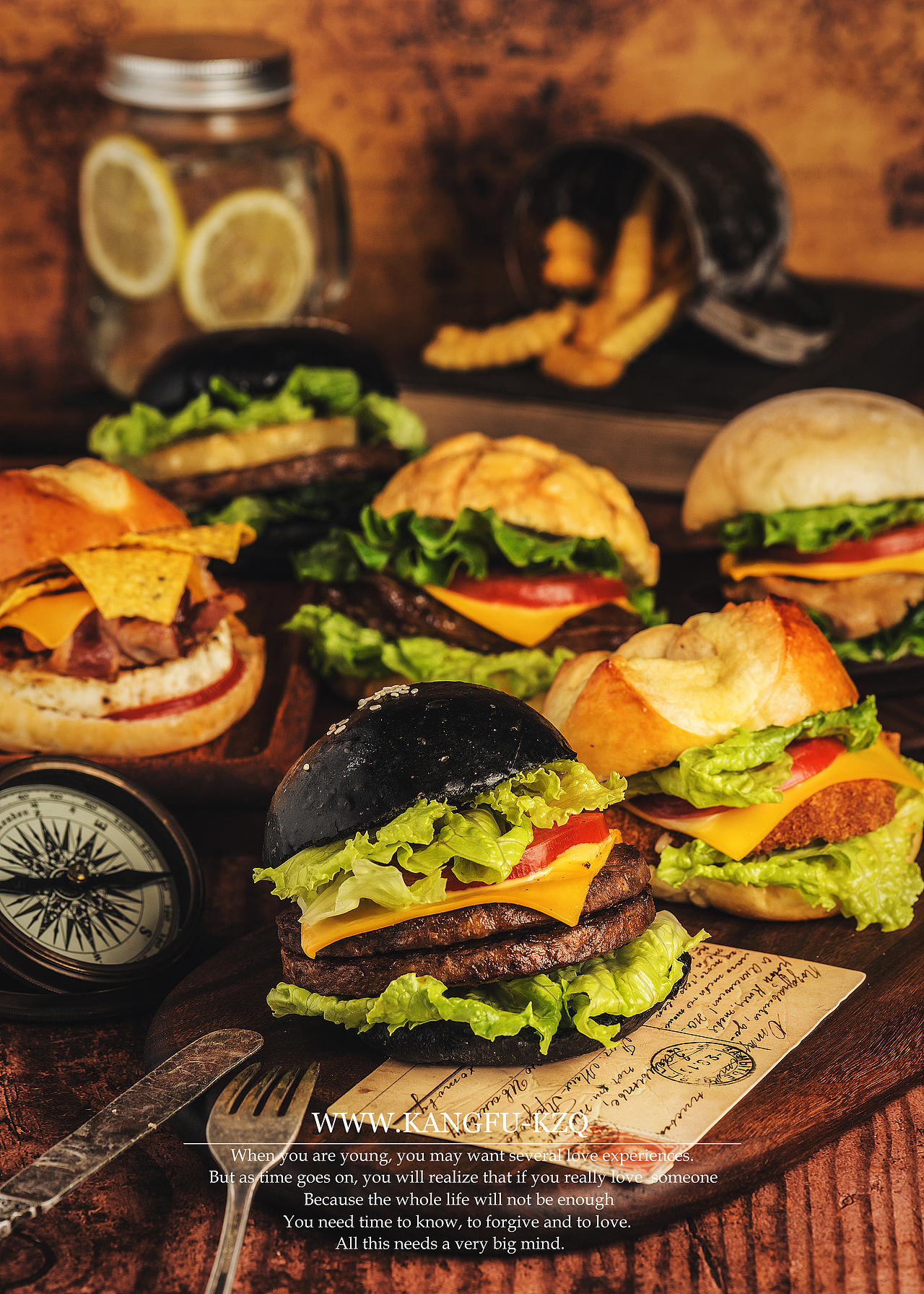 不吝汉堡（图ZMTYxNzI0NDg0） - 产品摄影 - 站酷设计师康夫食纪原创素材 - 站酷ZCOOL