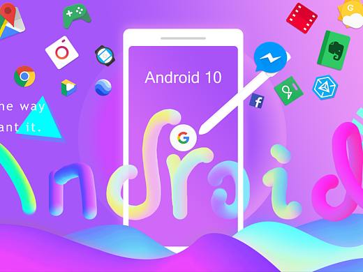 Android 10 | 安卓10创意宣传画