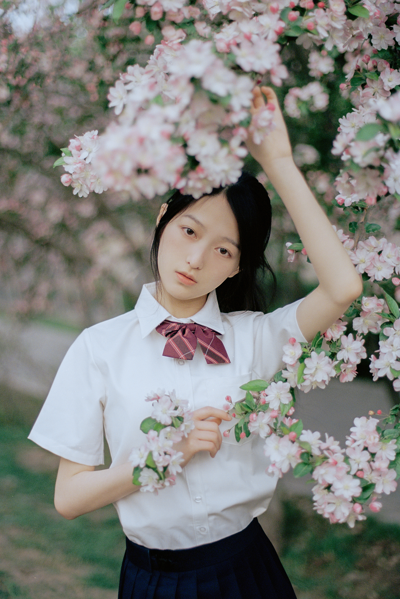 花棠傍晚（图ZMjcxOTc0NDQ0） - 人像摄影 - 站酷设计师南瓜星球原创素材 - 站酷ZCOOL