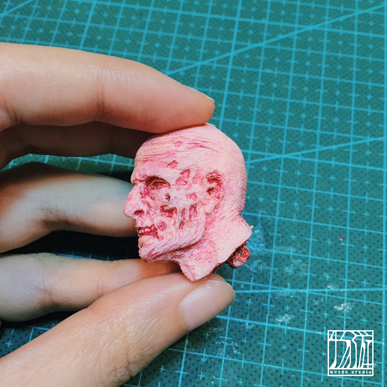 【物游|GK涂装】斧头少女（图ZNTU1NDY3MzI=） - 手办/模玩 - 站酷设计师物游工作室_只只原创素材 - 站酷ZCOOL