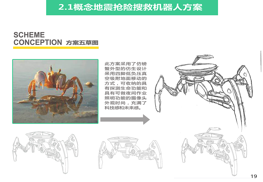 概念地震抢险搜救设备设计
