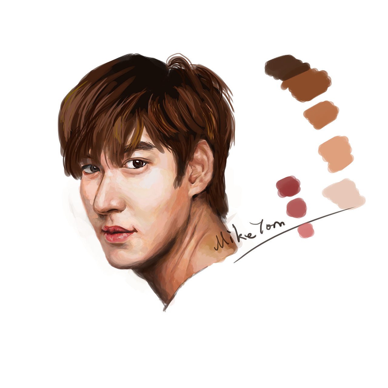 人物临摹（图ZMTQzMDM1MjMy） - 创作习作 - 站酷设计师MikeTom原创素材 - 站酷ZCOOL