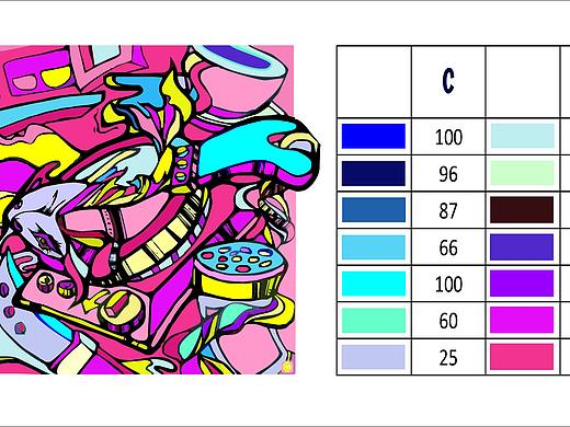 色塊辯識(shí)（個(gè)人主頁(yè)-ZNDE0MDIzMDA=） - 信息圖表 - 站酷設(shè)計(jì)師謹(jǐn)靈原創(chuàng)素材 - 站酷ZCOOL