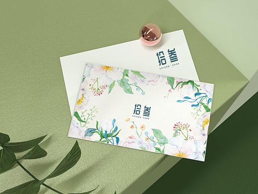 叁拾甜品店标志设计