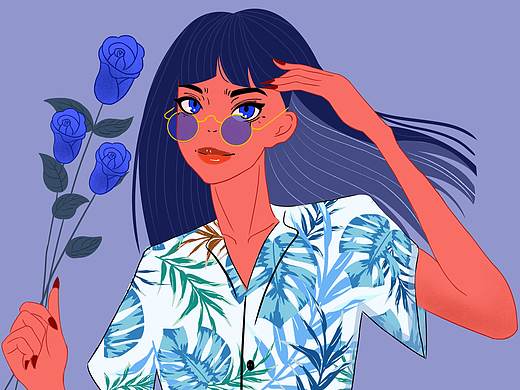 一组人像鸭（商插方向）（个人主页-ZNDY3NDYyMzI=） - 商业插画 - 站酷设计师雪天梅梅子原创素材 - 站酷ZCOOL