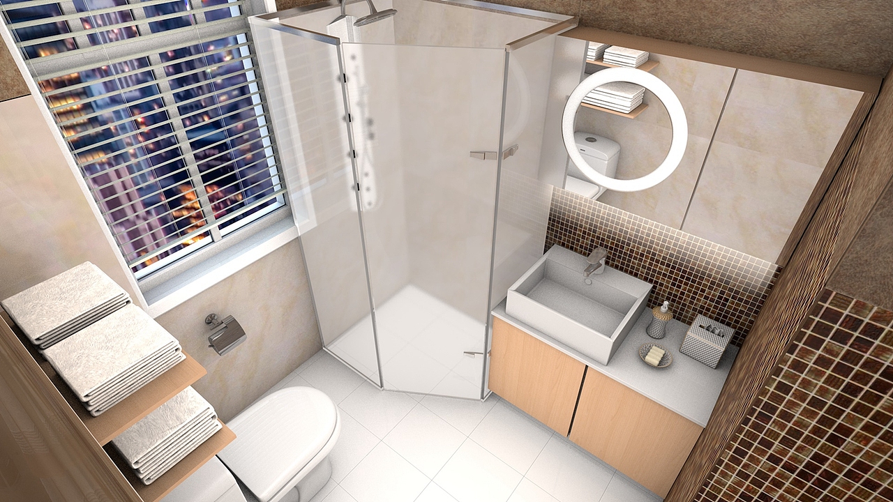 【卫生间】俯瞰角度