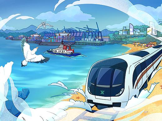 深圳地铁2号线+8号线开通纪念票