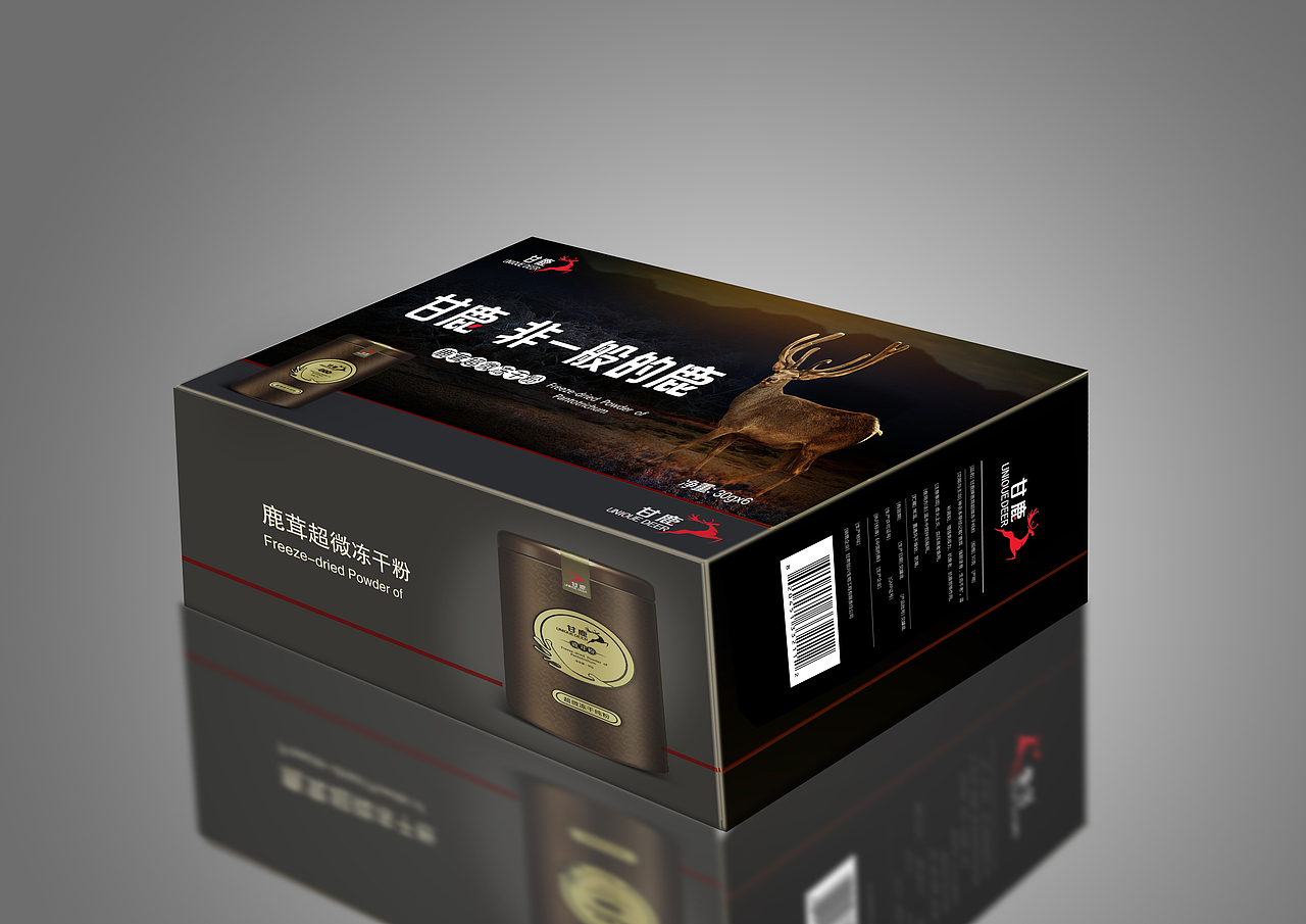 甘鹿包装（图ZMTIxMTYwNjQw） - 包装 - 站酷设计师忠孝有声原创素材 - 站酷ZCOOL