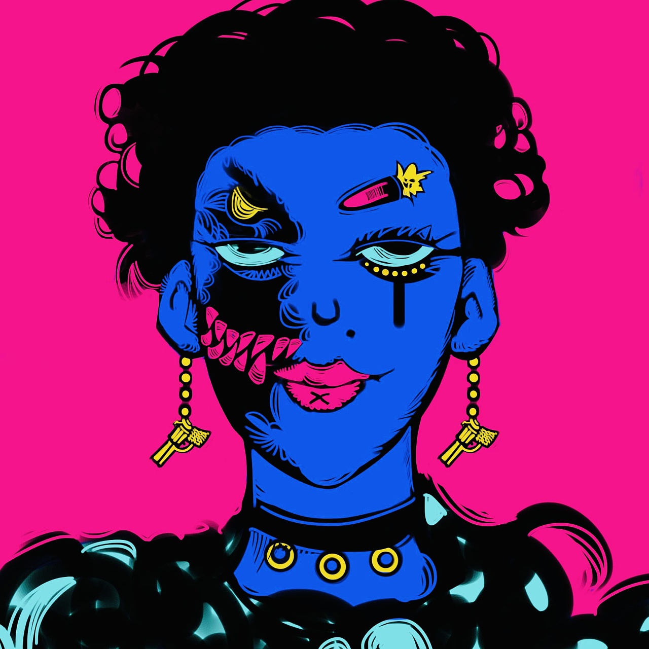 潮流艺术|大脑笔记|插画|艺术插画|巴巴沙沙 - 原创作品 - 站酷