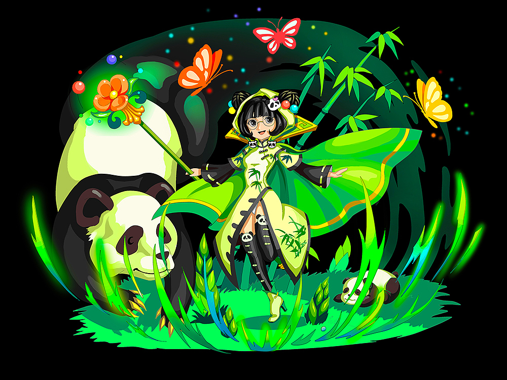 Q版日漫风格（图ZNDk3ODIwOTI=） - 游戏原画 - 站酷设计师海棠一树原创素材 - 站酷ZCOOL