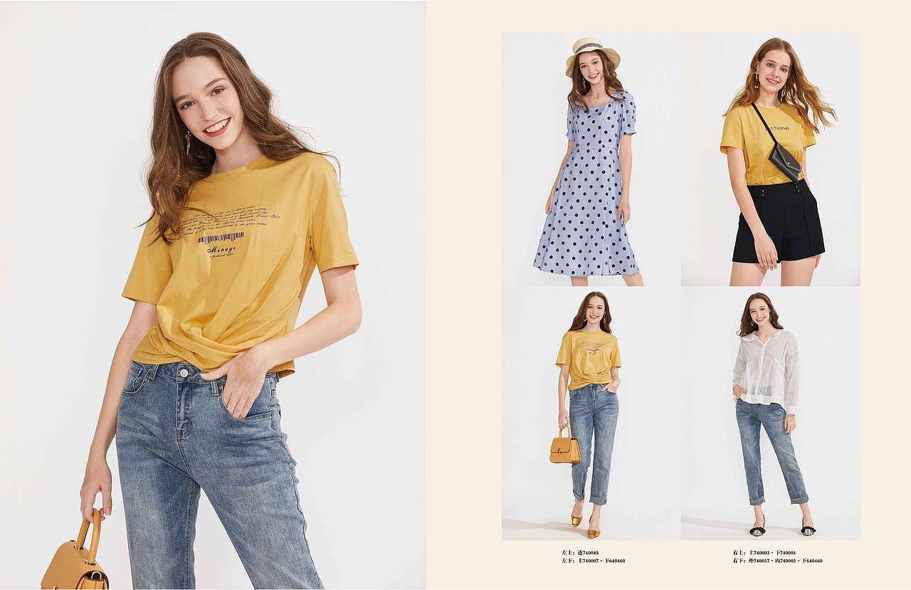 2020春季服装品牌画册（图ZMTkwNDYzMDAw） - 书籍/画册 - 站酷设计师Pine2047原创素材 - 站酷ZCOOL