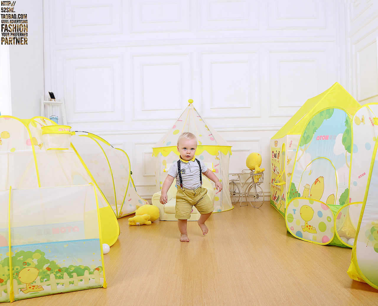 儿童帐篷玩具拍摄 毛绒婴儿玩具公仔产品淘宝摄影女装鞋子童装积木食品静物拍摄服务