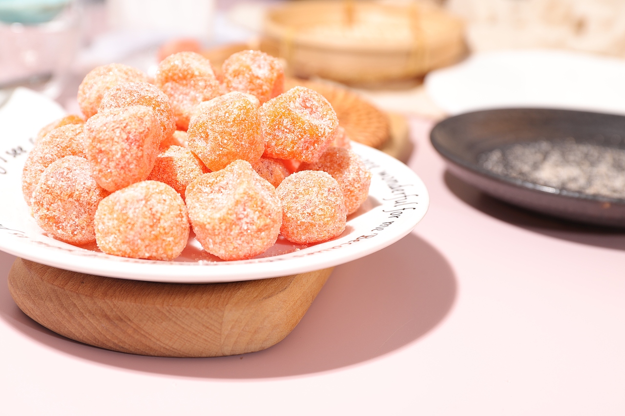 冰糖金桔雪桔蜜饯 摄影