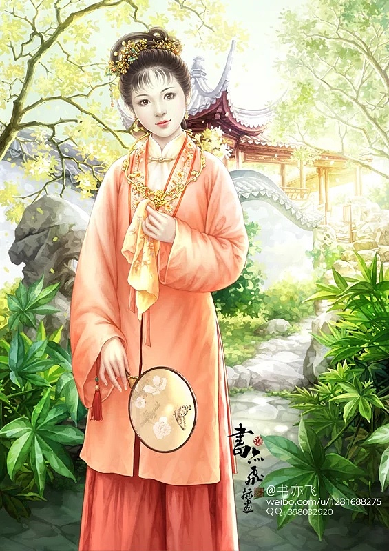 书亦飞 · 极始知花更艳,任是无情也动人.