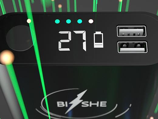 【C4D】【视频】充电宝产品渲染