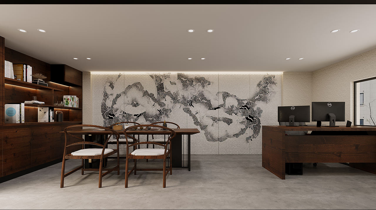 茶室（图ZMjU4Mjk5ODMy） - 酒店餐饮设计 - 站酷设计师1992效果图李倩倩原创素材 - 站酷ZCOOL