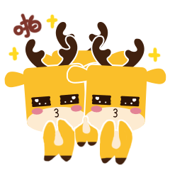 微信表情包健康阿鹿