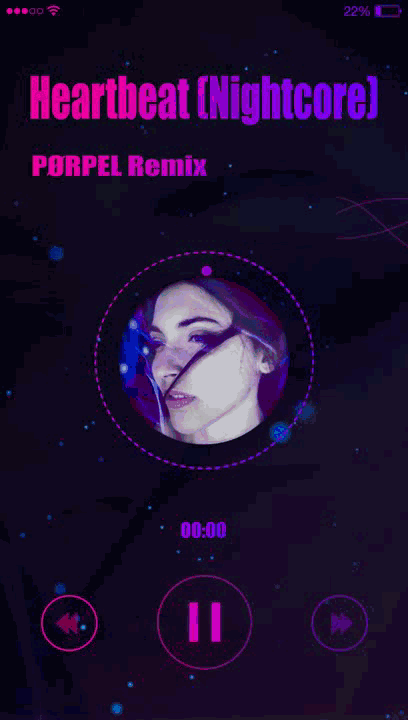 APP音乐交互动效
