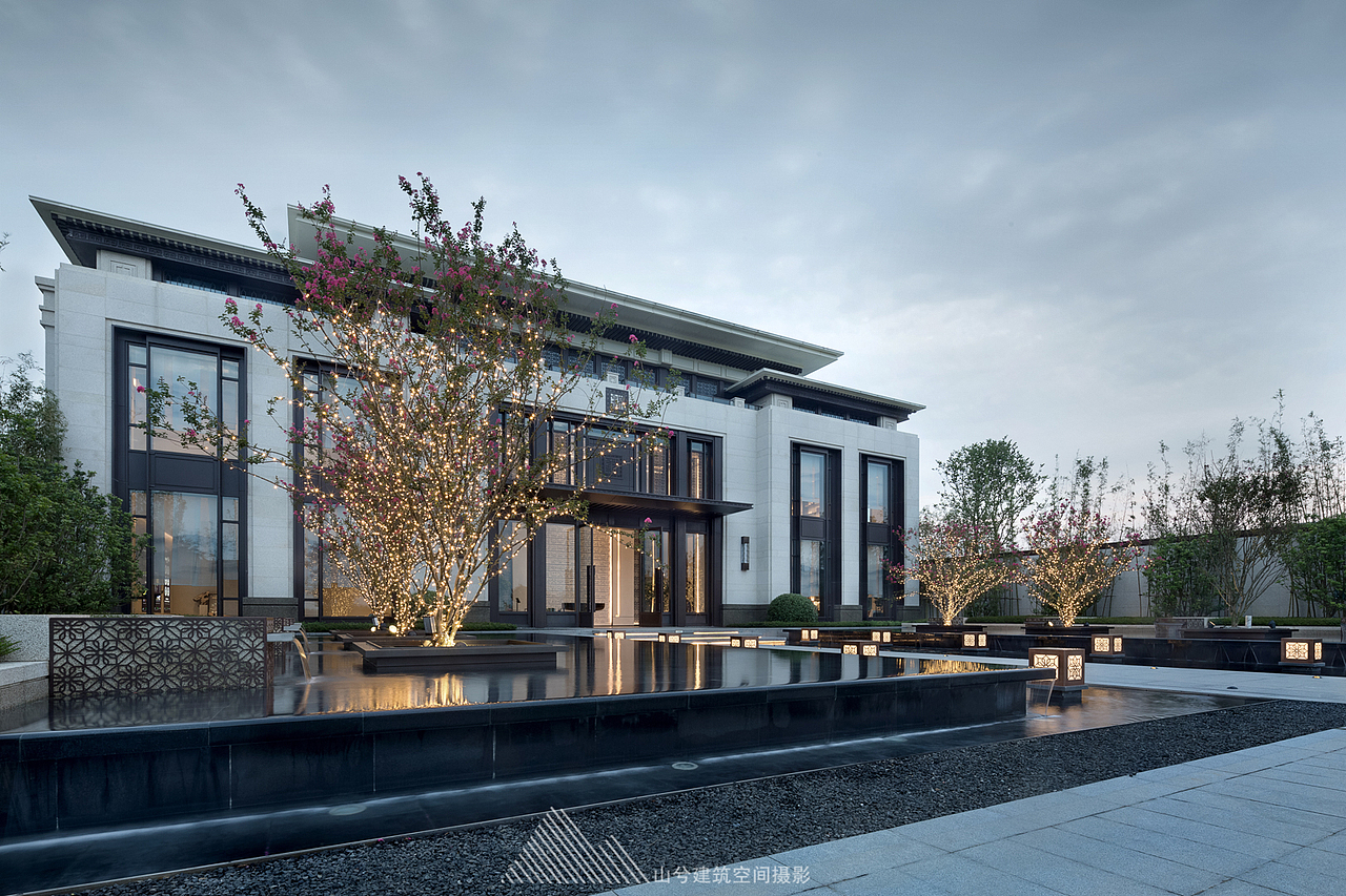成都新津金樾府邸售楼处【建筑摄影】